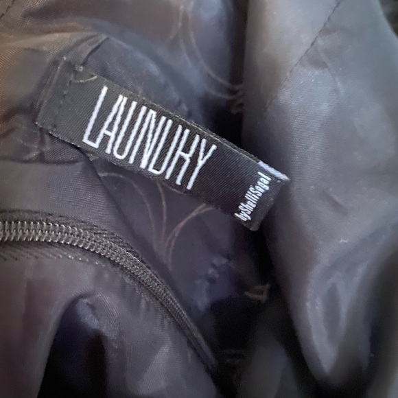 Laundry by Shelli Segal 100% Silk Halter Slip Dress, Bubble Print, Size 2 - Picture 5 of 14